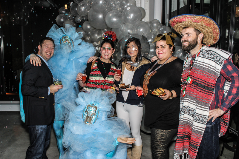 Illustration for article titled A BIZARRE HOLIDAY PARTY